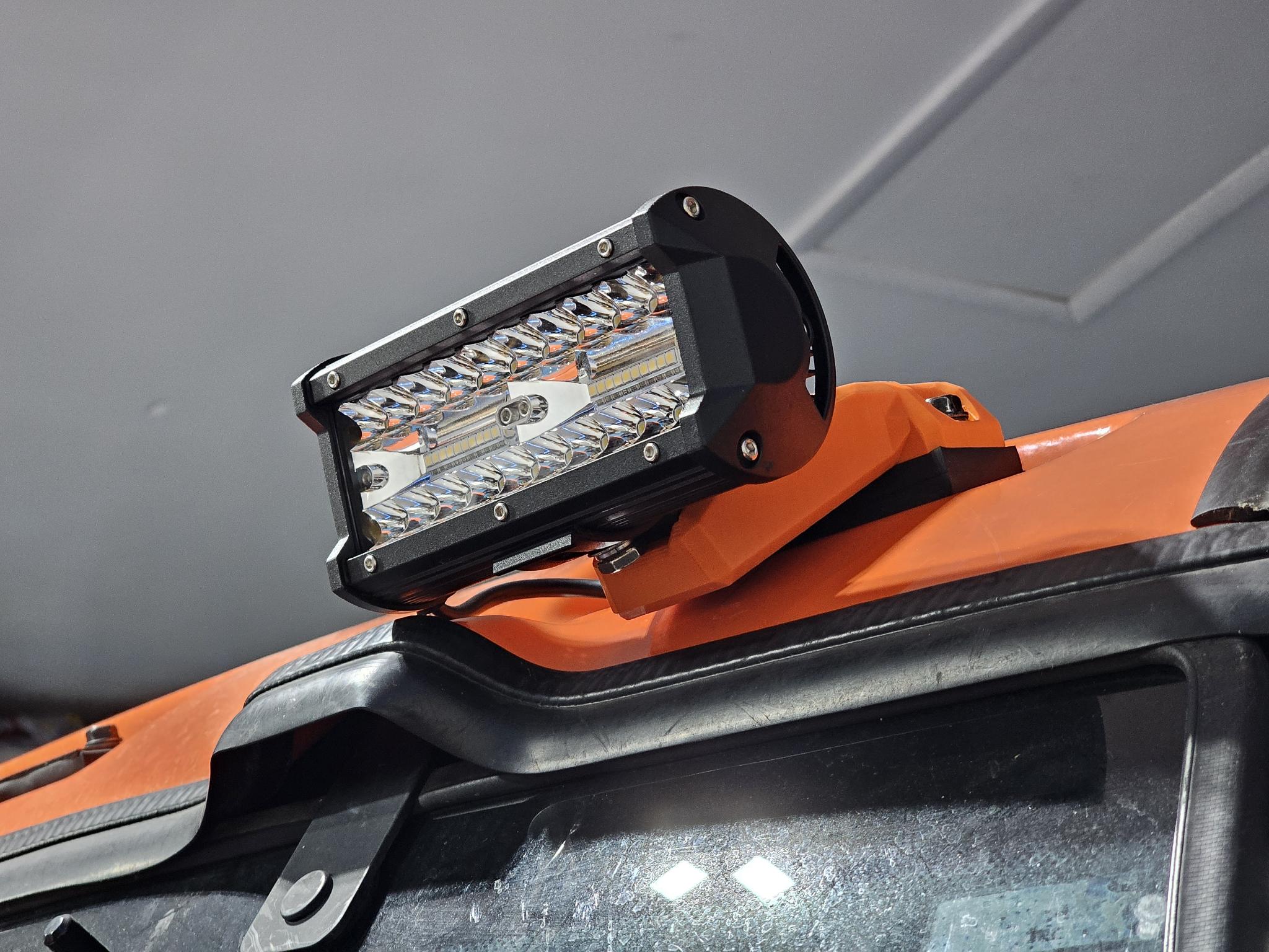 LED Work Light Mount for Kubota X Series Cab RTVs