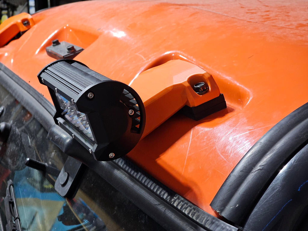 LED Work Light Mount for Kubota X Series Cab RTVs