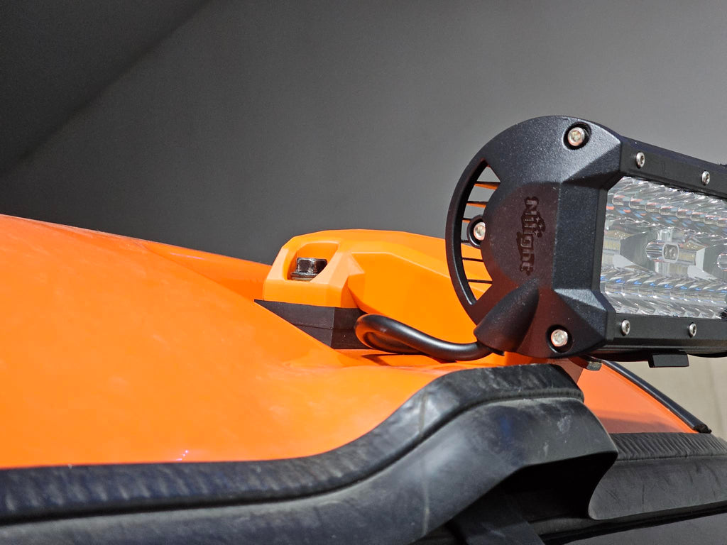 LED Work Light Mount for Kubota X Series Cab RTVs