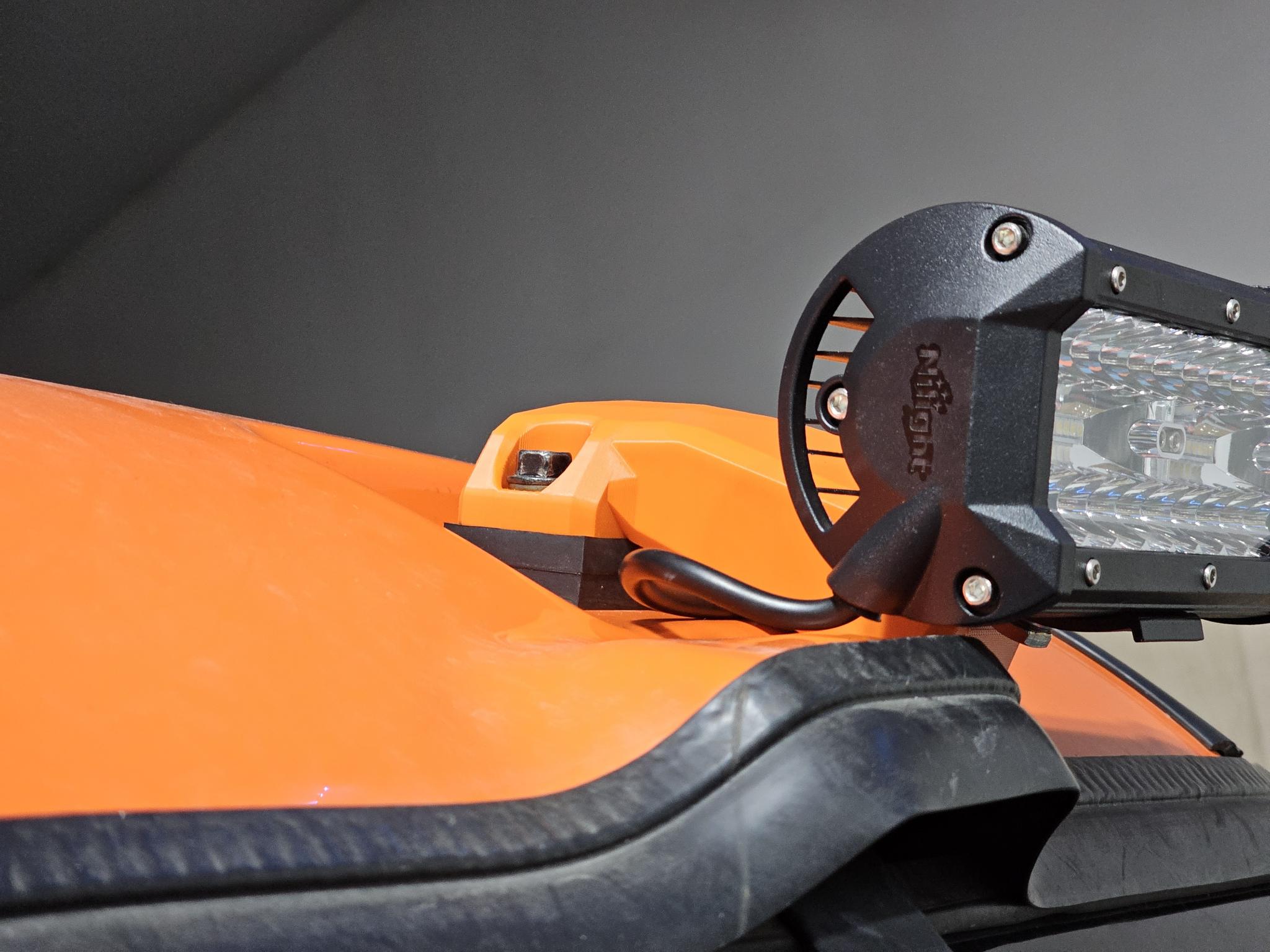 LED Work Light Mount for Kubota X Series Cab RTVs